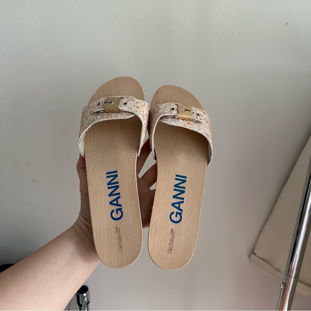 ganni x dr scholls sandal